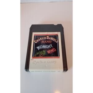 Charlie Daniels Band Midnight Wind | 8-Track Tape | Tested and Working